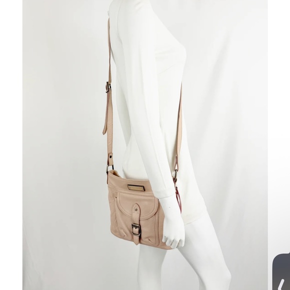 Burberry Handbags - Burberry Vintage Whisper Pink Leather Crossbody Bag